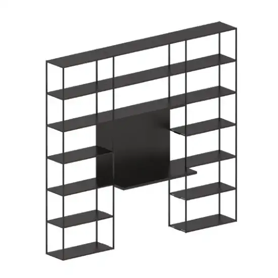 ZEUS bureau avec étagères EASY IRONY BUREAU Composition L