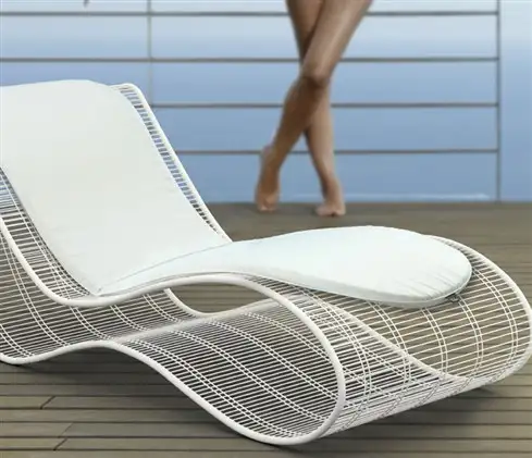 TALENTI rembourrage pour chaise longue BREEZ Collection Premium