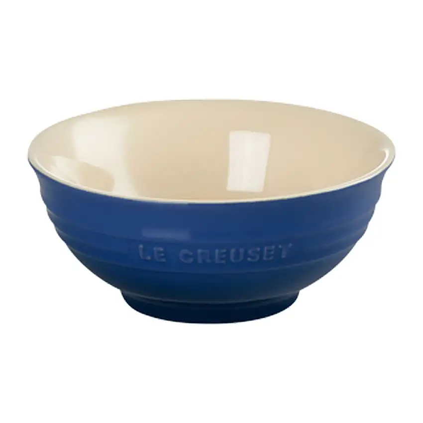 Bol en céramique pour apéritif Bleu Ink Le Creuset