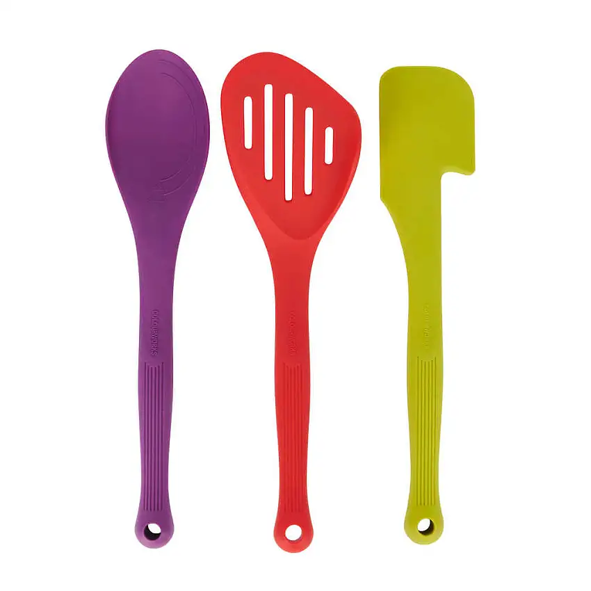 Lot de 3 ustensiles en silicone Colourworks KitchenCraft