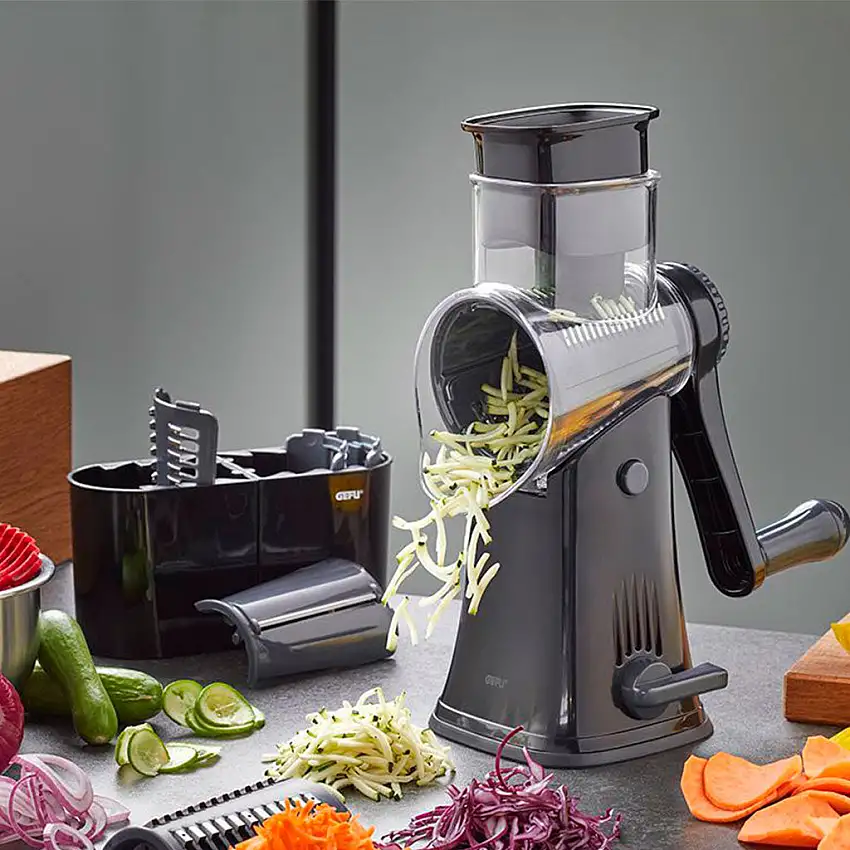 Cliquez sur la râpe à tambour Gefu