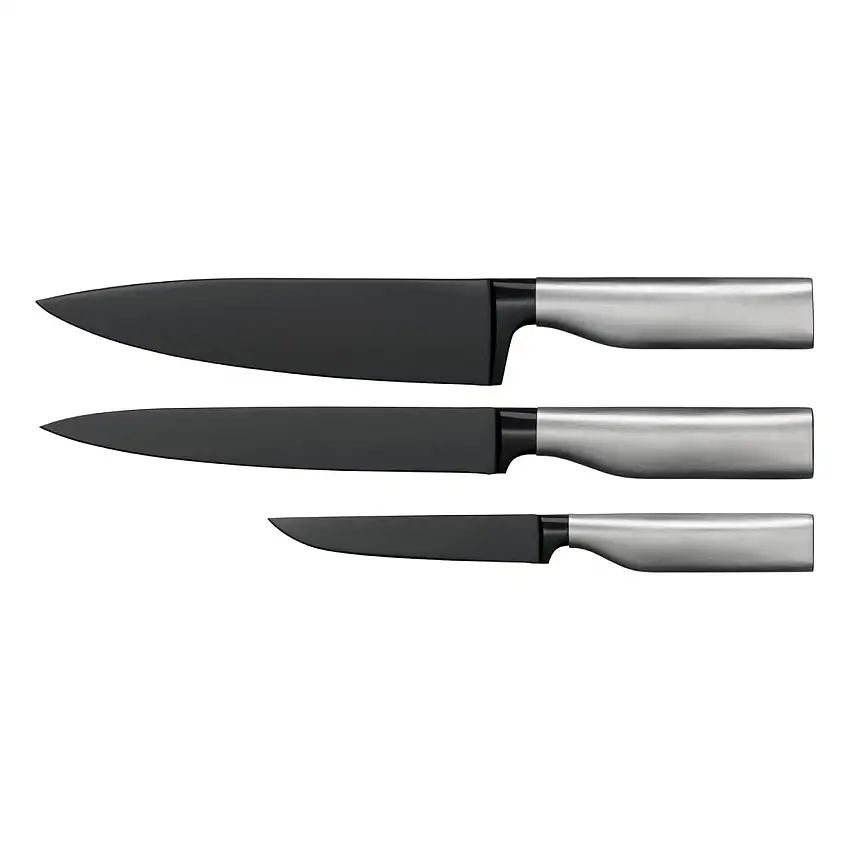 Set de 3 couteaux de cuisine Ultimate Black WMF