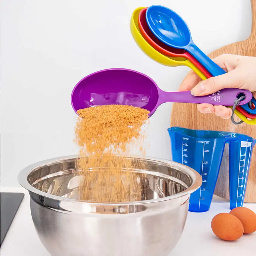 Ensemble de 4 cuillères à mesurer ColourWorks KitchenCraft