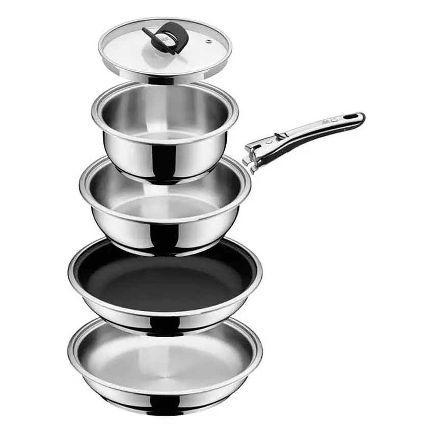 Ensemble de 7 pièces Click & Serve WMF