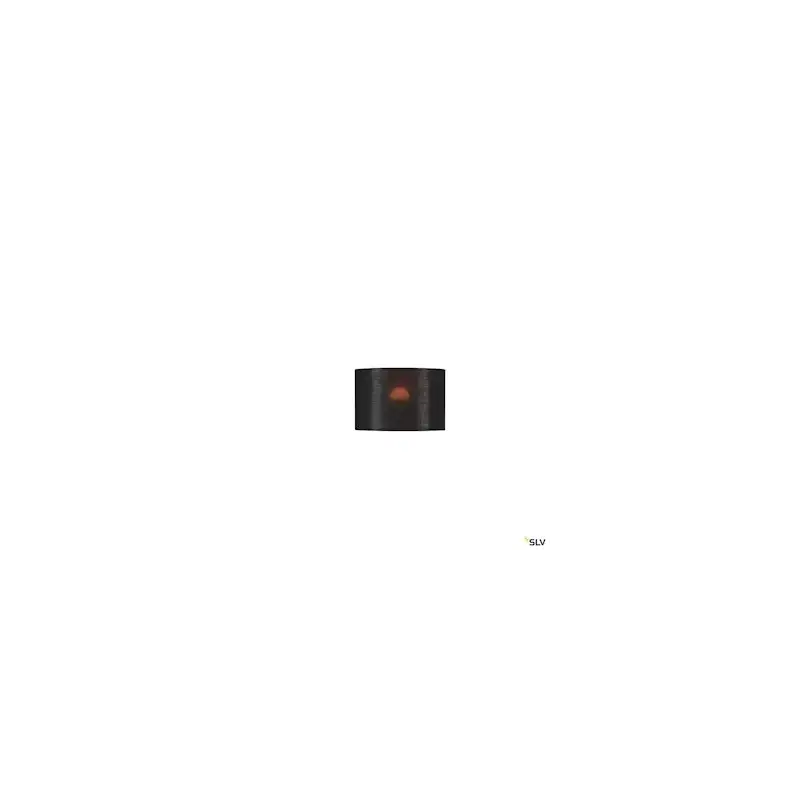 Abat-jour rond Fenda - Ø 300mm - H 200mm - Textile - Noir et cuivre