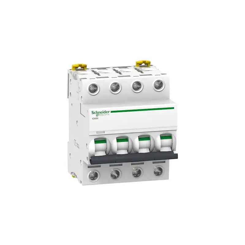 Acti9 iC60H - disjoncteur - 4P - 2A - courbe C - 400Vca - 10000A/70kA