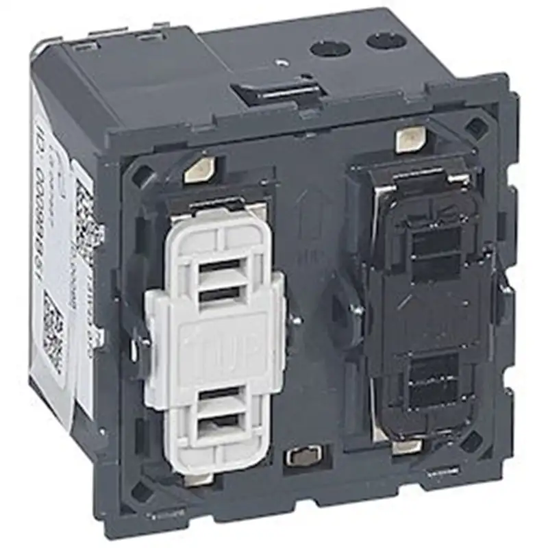 Actionneur Céliane avec commande intégrée pour volets motorisés - MyHOME BUS Céliane - graphite