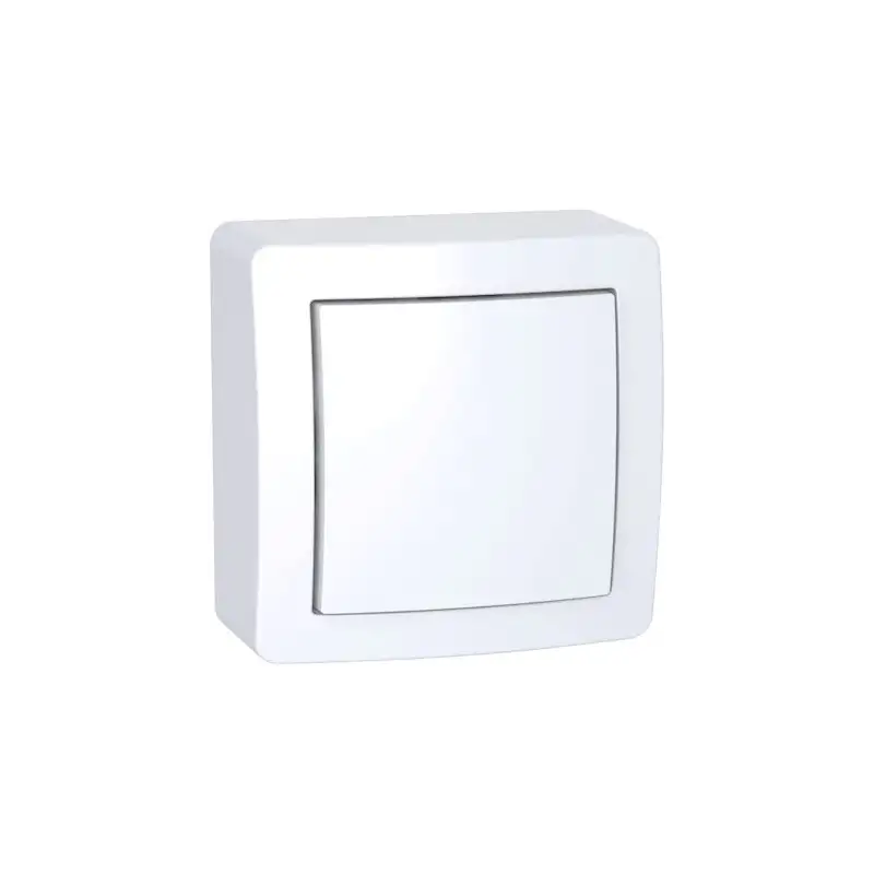 Alréa va-et-vient avec cadre saillie blanc polaire