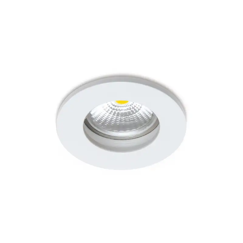 Bath Round Trans 200Ma 7.5W Dim Ph.Cut 2700K IP65 CRI sup 80 Blanc Mat