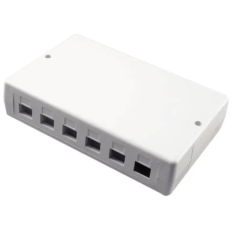 Boîtier 6 ou 12 ports RJ45 pour connecteurs