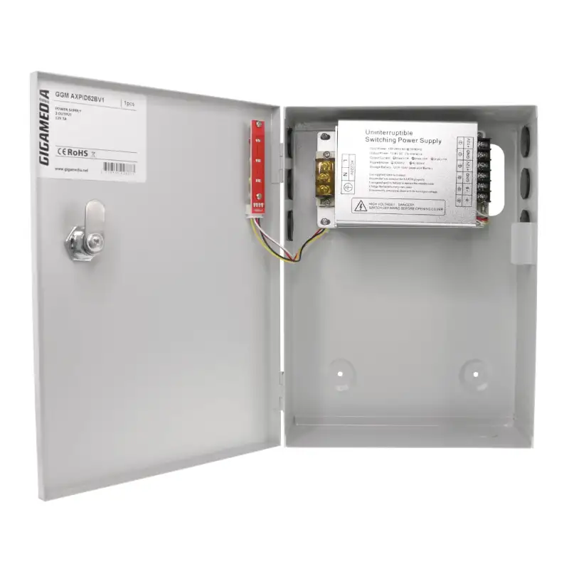 Boîtier d'alimentation avec emplacement batterie pour la gamme GGM AXA