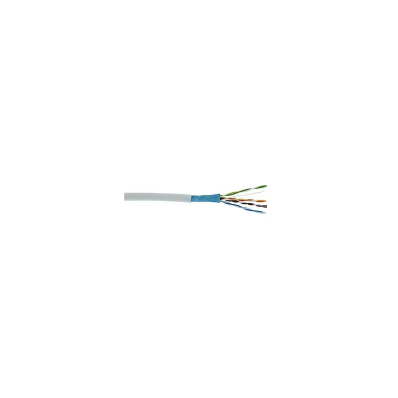 Câble CAT5e 4 paires F/UTP LSOH Eca Gris (couronne de 100 m)