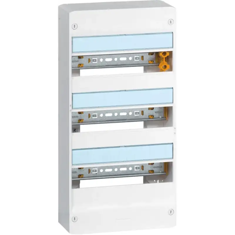 Coffret Drivia 13 modules 3 rangées IP30 IK05 - blanc RAL9003