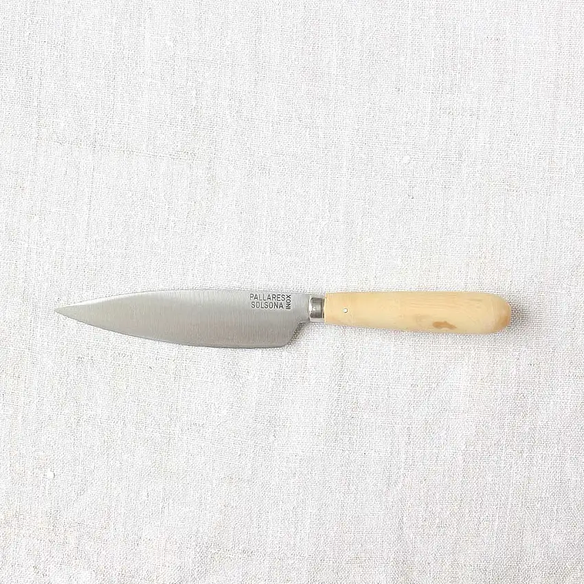 Couteau utilitaire espagnol en inox manche en buis