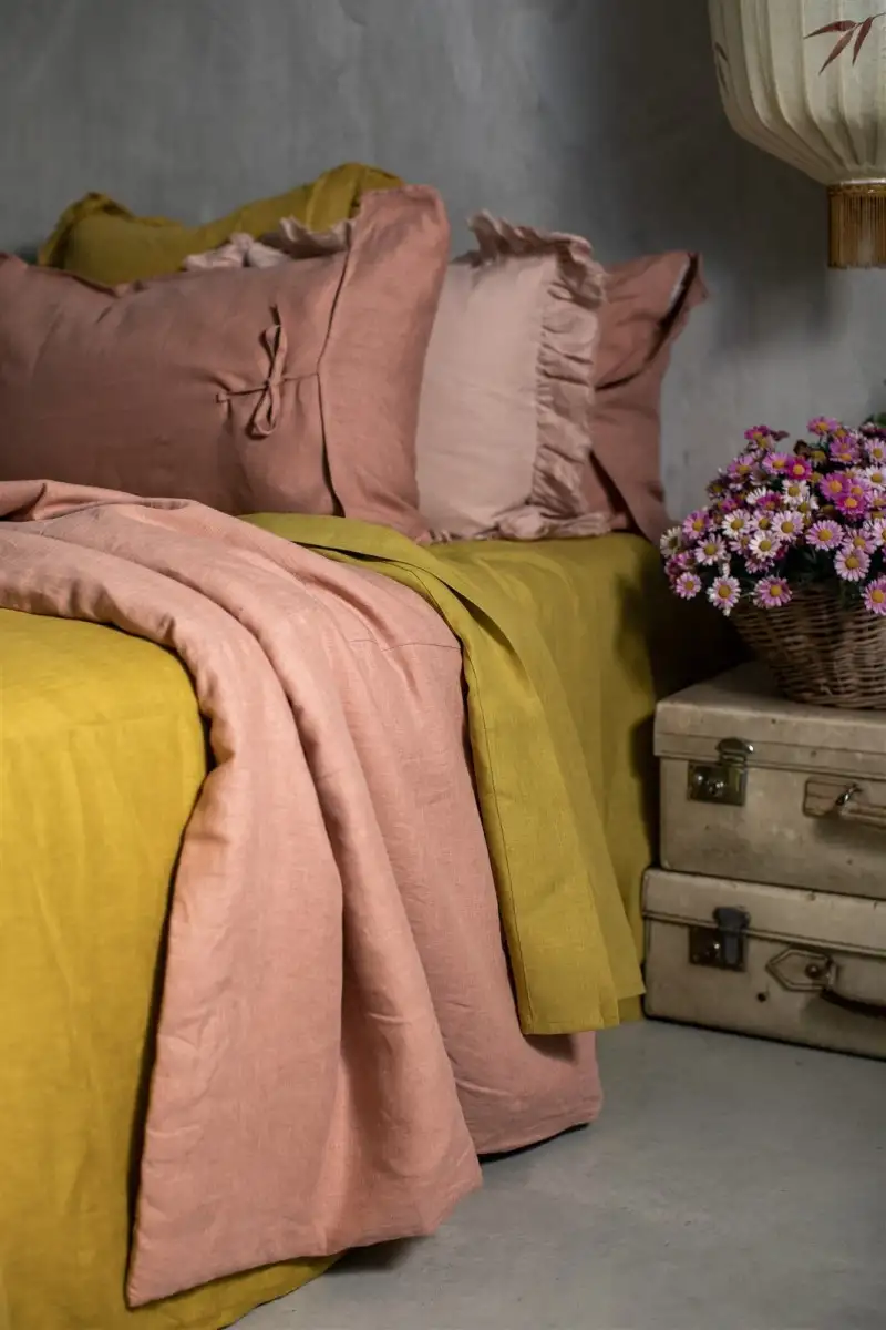 Couvre-lit réversible Pure, lin CL8801_LI0_000-1582