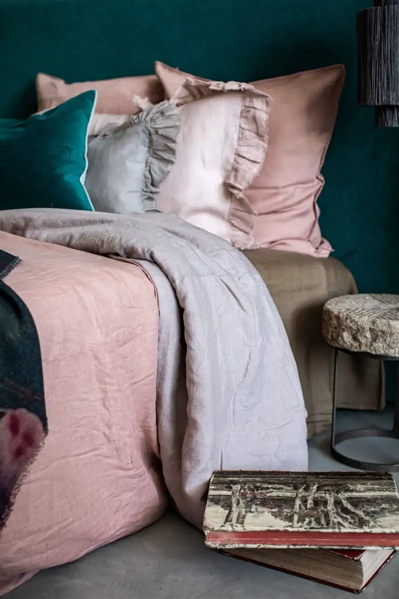 Couvre-lit réversible Pure, lin CL8801_LI0_000-1375