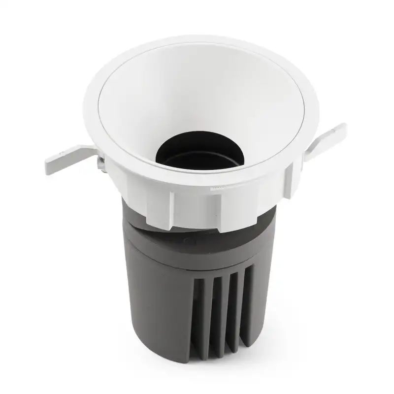 Deep78 Encastrable Rond Blanc 36° 3000K Cri95 Spread COB LED 18W3000K IP 23 500m