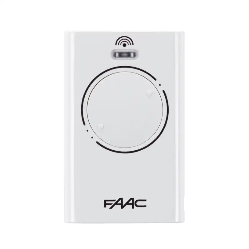 Emetteur radio XT2 - SLH LR - 2 canaux - 868MHz - pour portail et porte de garage - blanc