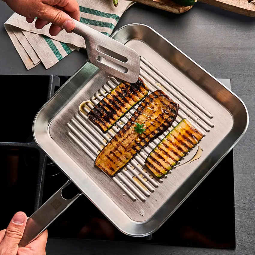 Zwilling Grill carré en acier inoxydable Plus