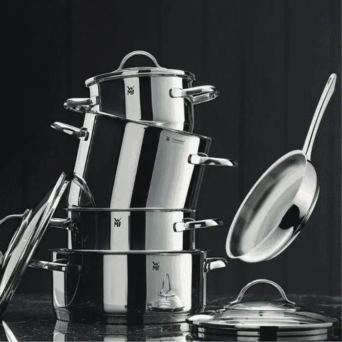 PACK PROMO ! Batterie 5 ou 6 pièces : Provence Plus + Poêle Inox Favorit WMF