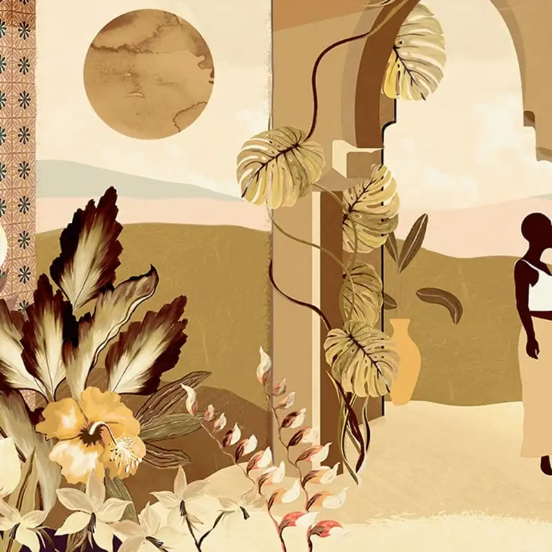 Papier peint panoramique Les Mystères de Madagascar