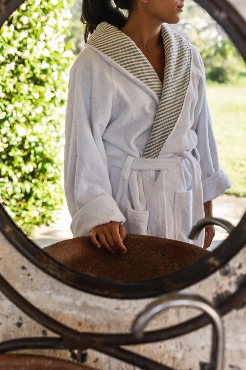 Peignoir Bauhaus en coton AC0900_CO0_000-1843