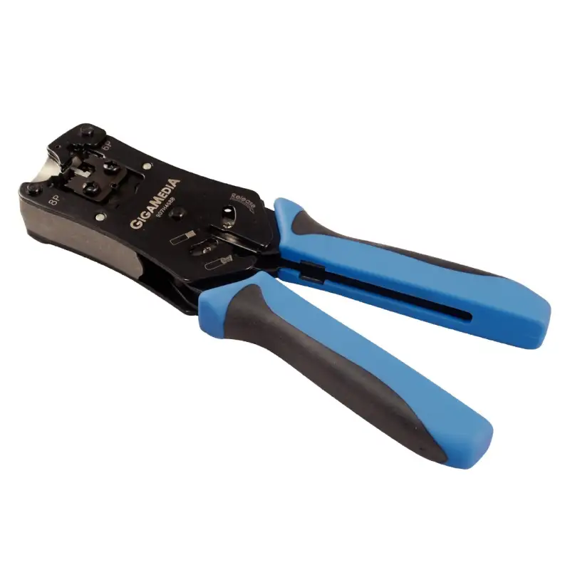 Pince à cliquet pour connecteurs modular 4 6 et 8 points