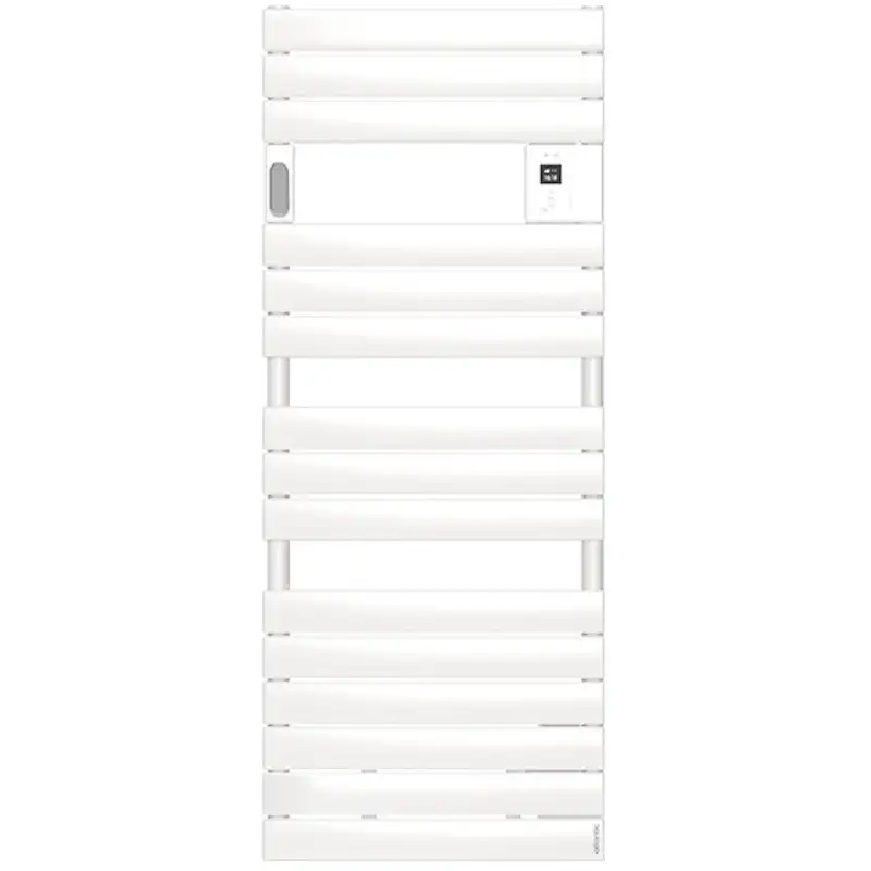 Radiateur sèche-serviettes connecté Adelis digital 500W blanc brillant