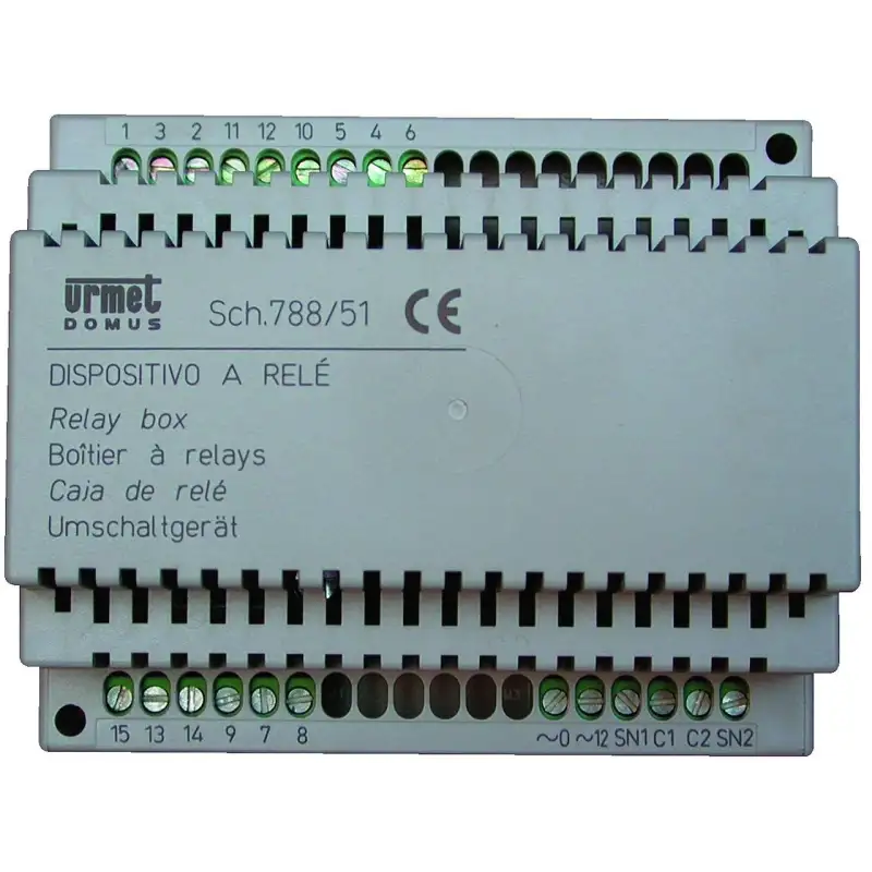 Relais commutation 2 plaques