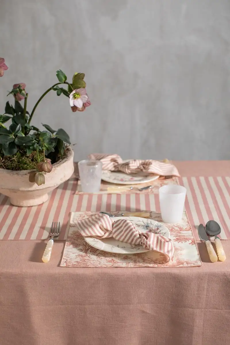 Set de table en coton antitache Filo AE0602_CO0_000-1942