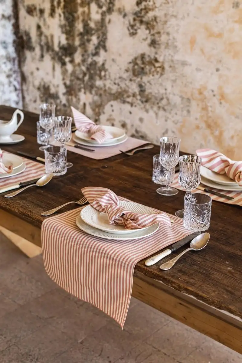 Set de table en coton antitache Filo AE0602_CO0_000-1780