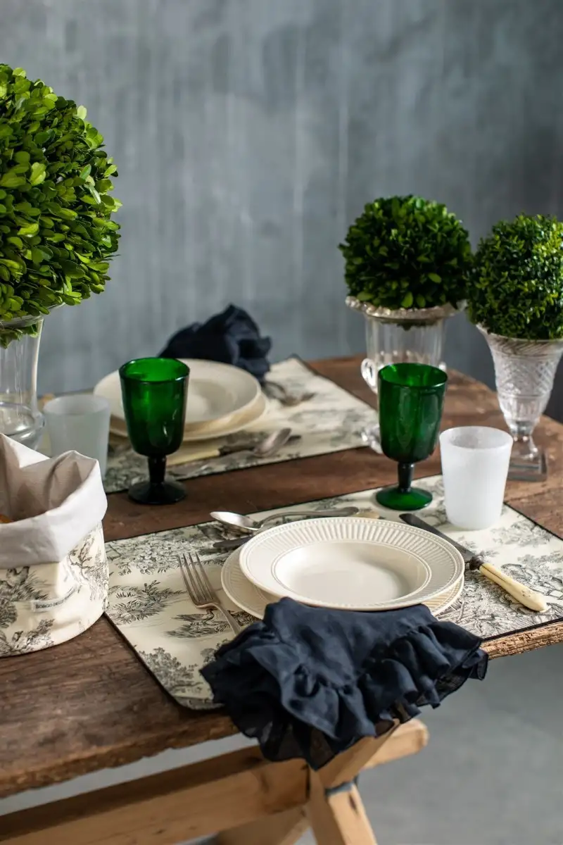 Set de table en coton antitache Filo AE0602_CO0_000-1409