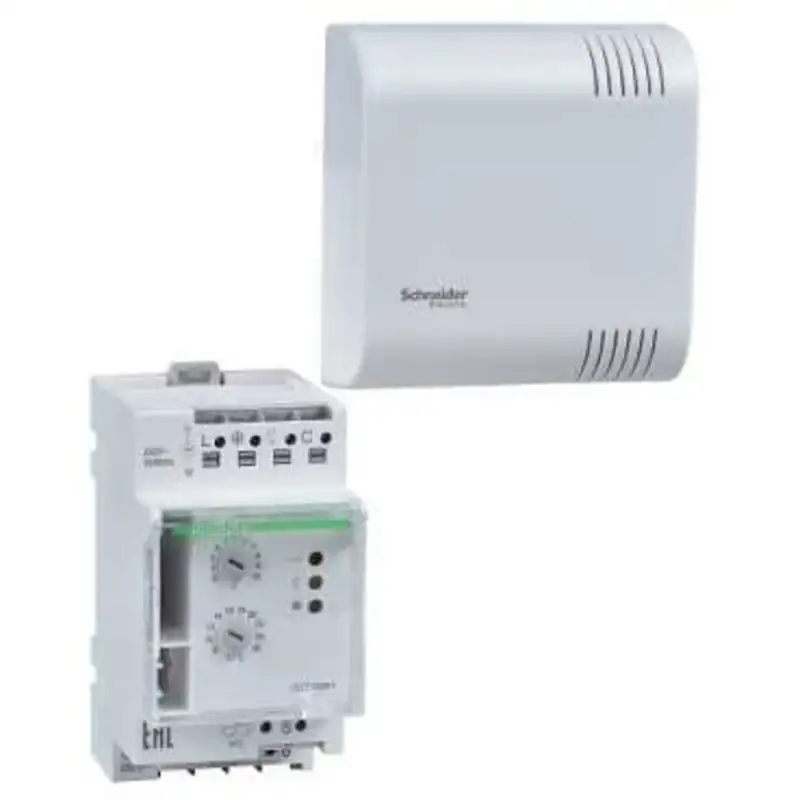 Thermostat modulaire pour chauffage direct TH4 - 1 zone - Plage de réglage : +8... +26°C