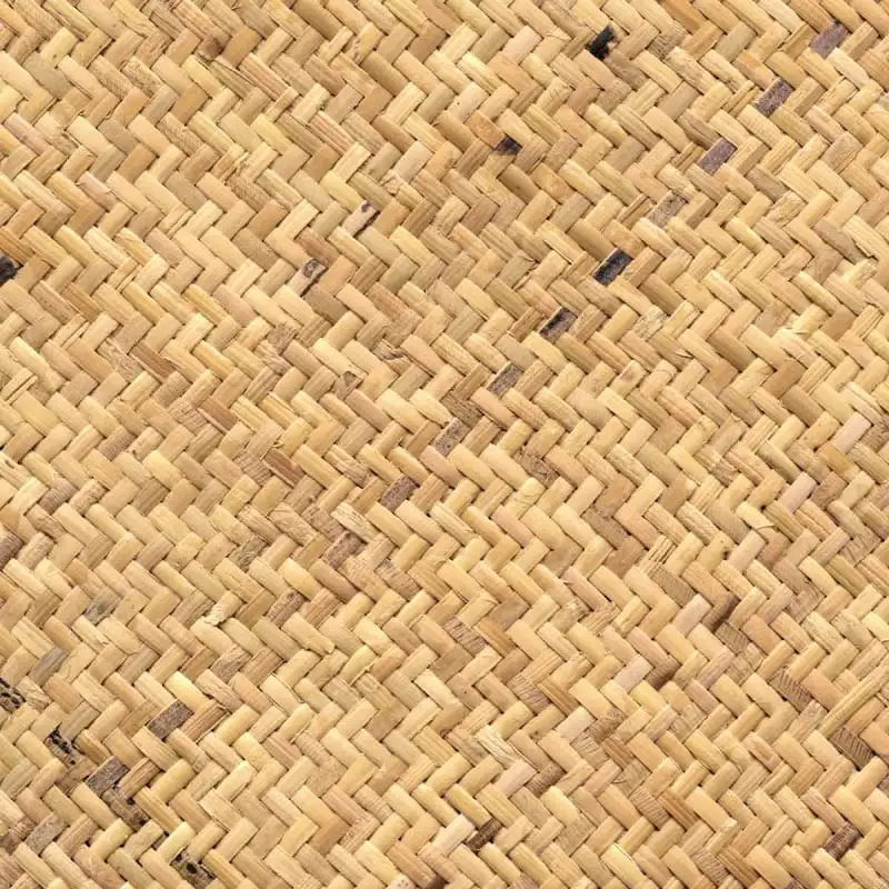 Tissu Rotin Naturel