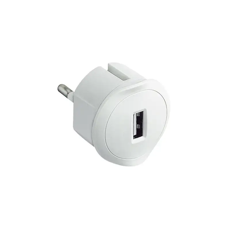 Usb adaptor white - lot de 12u.