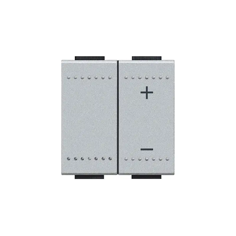 Variateur toutes lampes 2 fils sans neutre Livinglight - Tech - 2 modules
