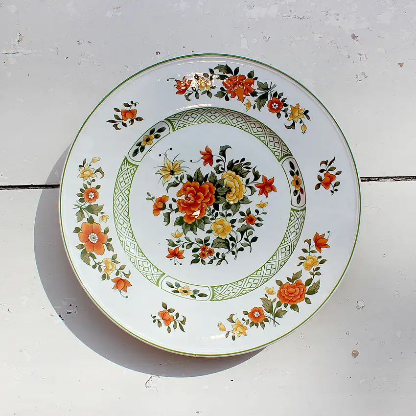 Assiettes fleuries "Summer Days"