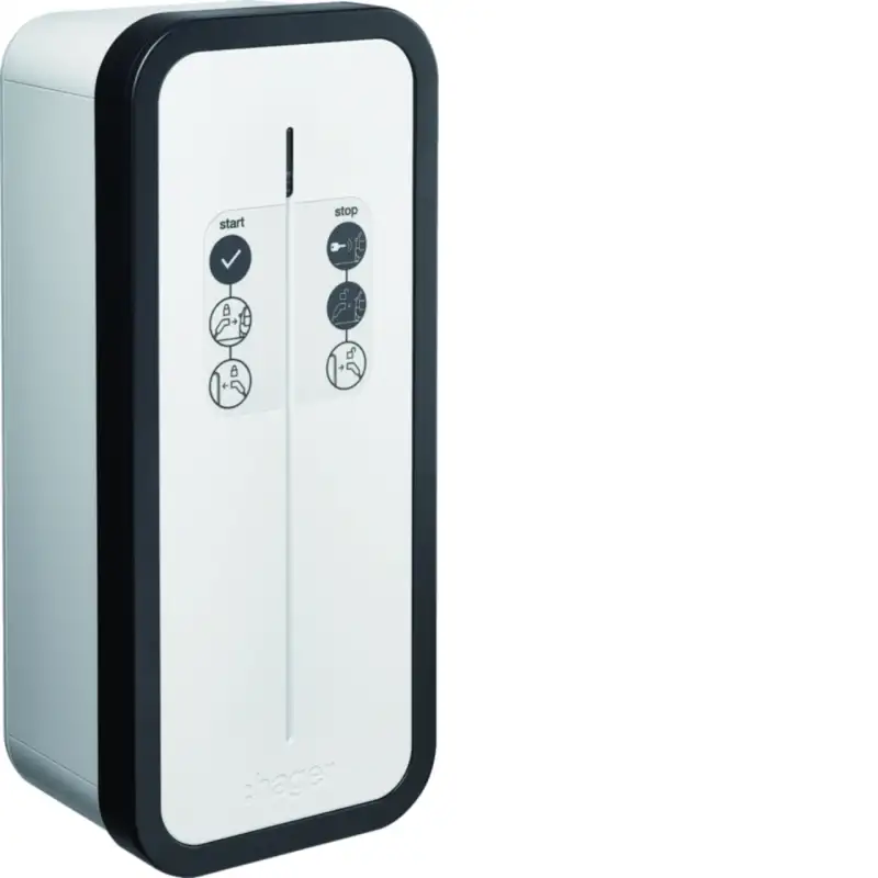 Witty start borne de recharge avec clé IP55 1x22kW 3P T2S+TE