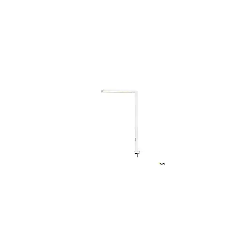 WORKLIGHT lampe à poser int blanc LED 79W 4000K avec étau de serrage UGR19